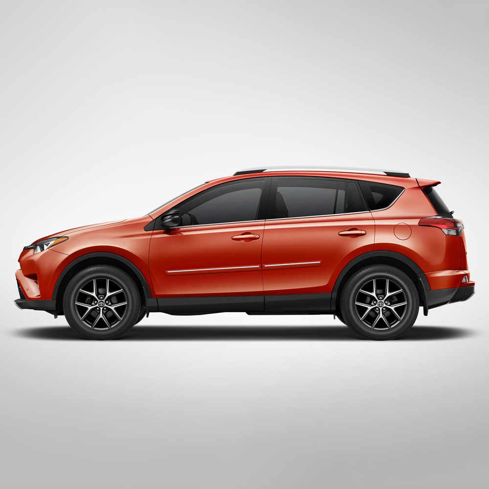Painted Molding with Chrome Insert Toyota RAV4 ChromeLine
